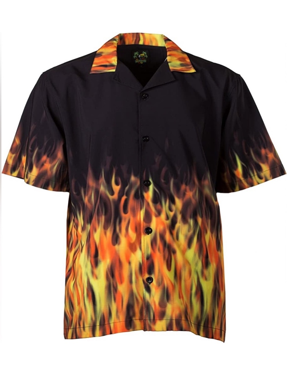 Guy Fieri Flame Bennys Bowling‎ Shirt Men’s Size L